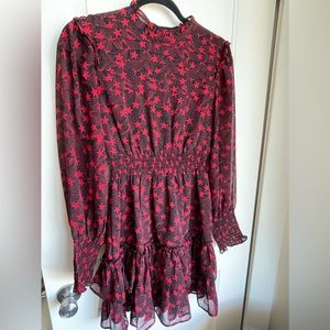 Stacey Solomon's Star Print Topshop Babydoll Dress